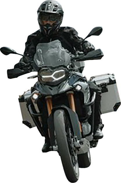 SW-MOTECH TRAX ADV Aluminum Case System - Silver - Honda Africa Twin '16-'17 KFT.01.622.70001/S