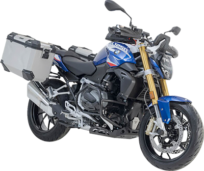 SW-MOTECH TRAX ADV Aluminum Case System - Silver - BMW R 1200/1250 R '14-'24 KFT.07.573.70100/S