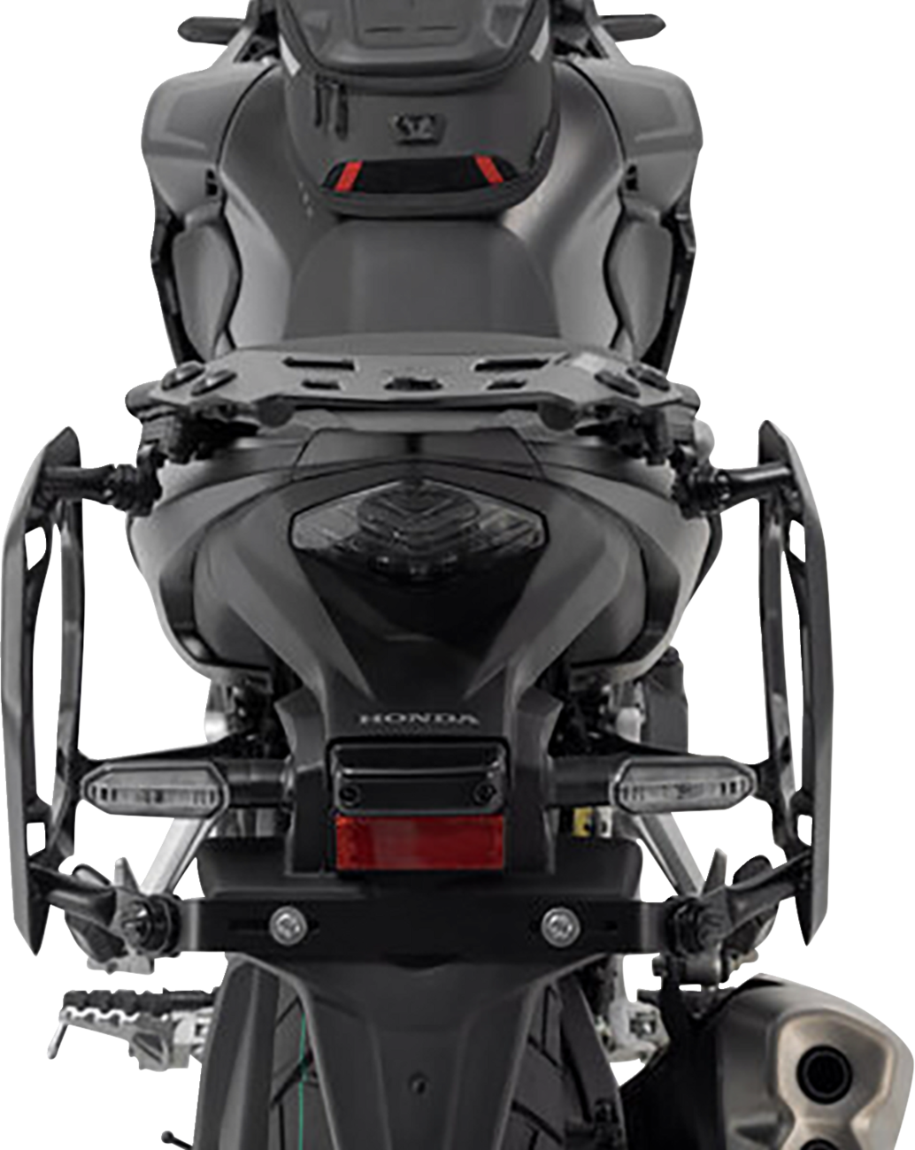 SW-MOTECH TRAX ADV Aluminum Case System - Silver - Honda CB/CBR/NX 500 '13-'24 KFT.01.400.70001/S