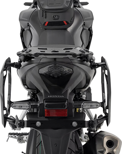 SW-MOTECH TRAX ADV Aluminum Case System - Silver - Honda CB/CBR/NX 500 '13-'24 KFT.01.400.70001/S