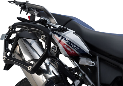 SW-MOTECH TRAX ADV Aluminum Case System - Silver - Honda Africa Twin '16-'17 KFT.01.622.70001/S
