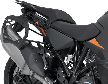 SW-MOTECH TRAX ADV Aluminum Case System - Silver - KTM Super Adventure 1290 R/S '21-'24 KFT.04.835.70000/S