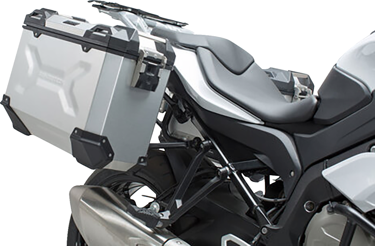 SW-MOTECH TRAX ADV Aluminum Case System - Silver - BMW S 1000 XR '15-'19 KFT.07.592.70101/S