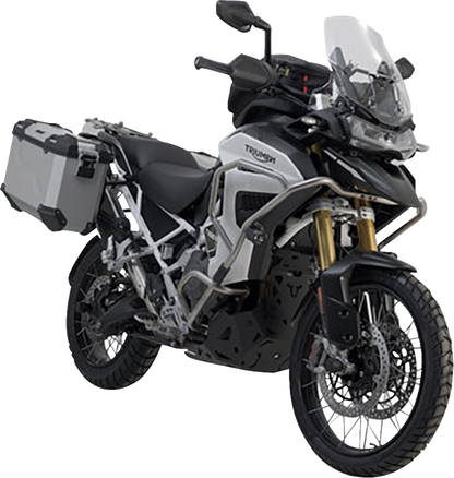 SW-MOTECH TRAX ADV Aluminum Case System - Silver - Triumph Tiger Explorer 1200 '22-'24 KFT.11.905.70102/S