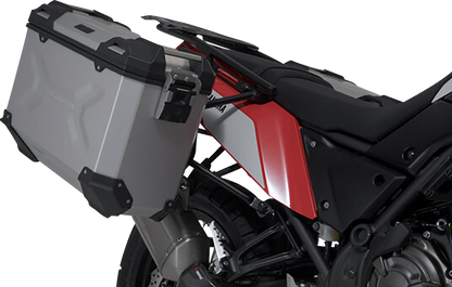 SW-MOTECH TRAX ADV Aluminum Case System - Silver - Yamaha Tenere 700 '20-'24 KFT.06.799.70002/S