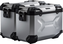 SW-MOTECH TRAX ADV Aluminum Case System - Silver - Honda NC750 '16-'20 KFT.01.699.70101/S