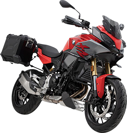 SW-MOTECH TRAX ADV Aluminum Case System - Black - BMW F 900 '20-'24 KFT.07.949.70000/B