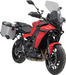 SW-MOTECH TRAX ADV Aluminum Case System - Silver - Yamaha Tracer 9 GT '21-'24 KFT.06.921.70100/S