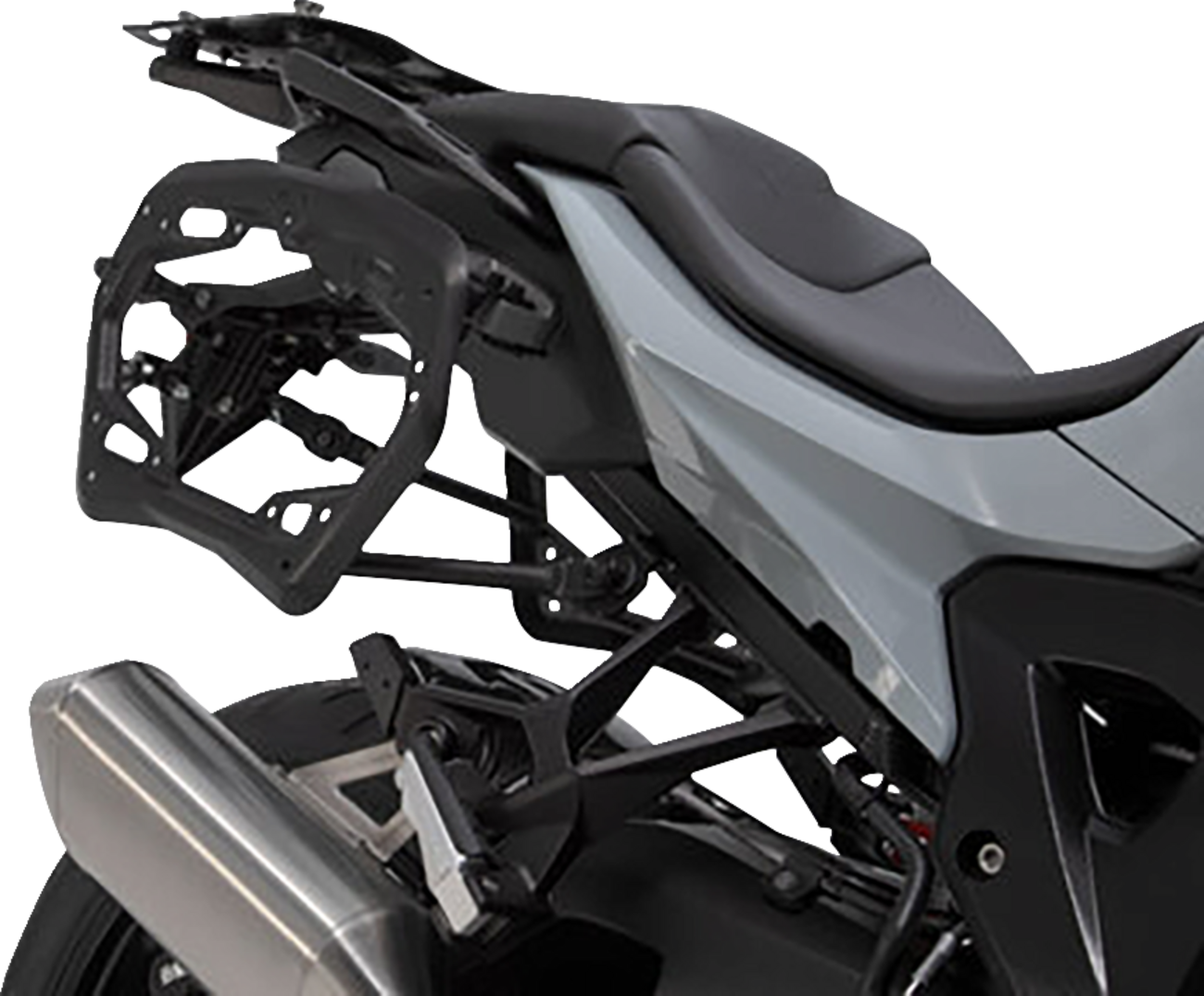 SW-MOTECH TRAX ADV Aluminum Case System - Silver - BMW S 1000 XR '19-'24 KFT.07.954.70101/S