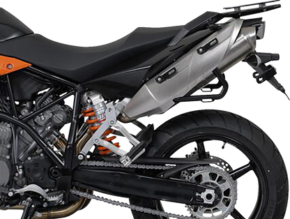 SW-MOTECH TRAX ADV Aluminum Case System - Silver - KTM Super Moto 950/990 '05-'13 KFT.04.621.70100/S