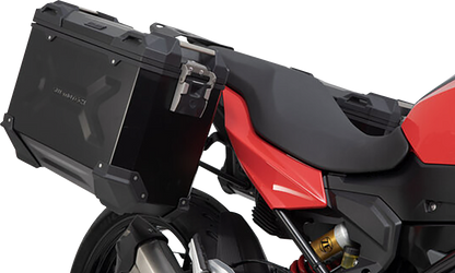 SW-MOTECH TRAX ADV Aluminum Case System - Black - BMW F 900 '20-'24 KFT.07.949.70000/B