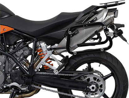 SW-MOTECH TRAX ADV Aluminum Case System - Silver - KTM Super Moto 950/990 '05-'13 KFT.04.621.70100/S