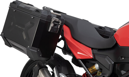 SW-MOTECH TRAX ADV Aluminum Case System - Black - BMW F 900 '20-'24 KFT.07.949.70100/B