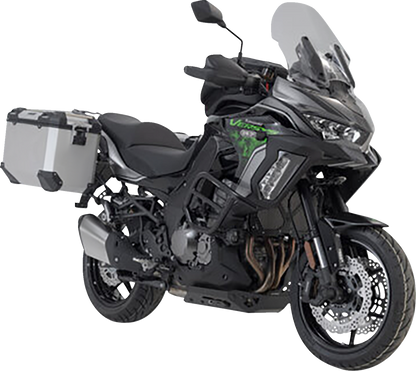 SW-MOTECH TRAX ADV Aluminum Case System - Silver - Kawasaki Versys 1000 '19-'23 KFT.08.922.70101/S