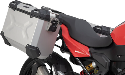 SW-MOTECH TRAX ADV Aluminum Case System - Silver - BMW F 900 '20-'24 KFT.07.949.70100/S
