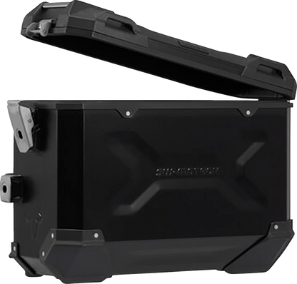 SW-MOTECH TRAX ADV Aluminum Case System - Black - Kawasaki Versys 1000 '18-'23 KFT.08.922.70101/B