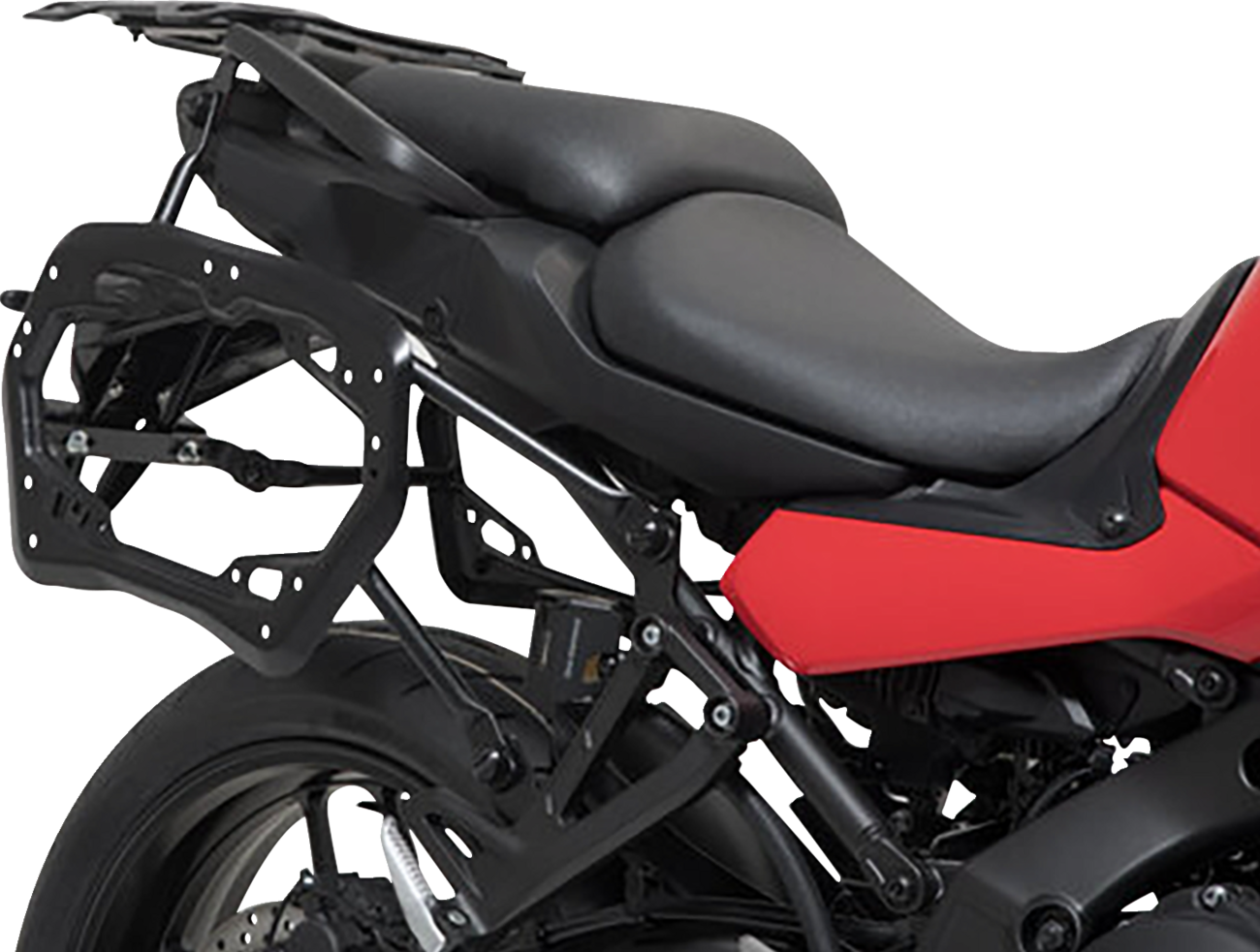 SW-MOTECH TRAX ADV Aluminum Case System - Silver - Yamaha Tracer 9 GT '21-'24 KFT.06.921.70100/S