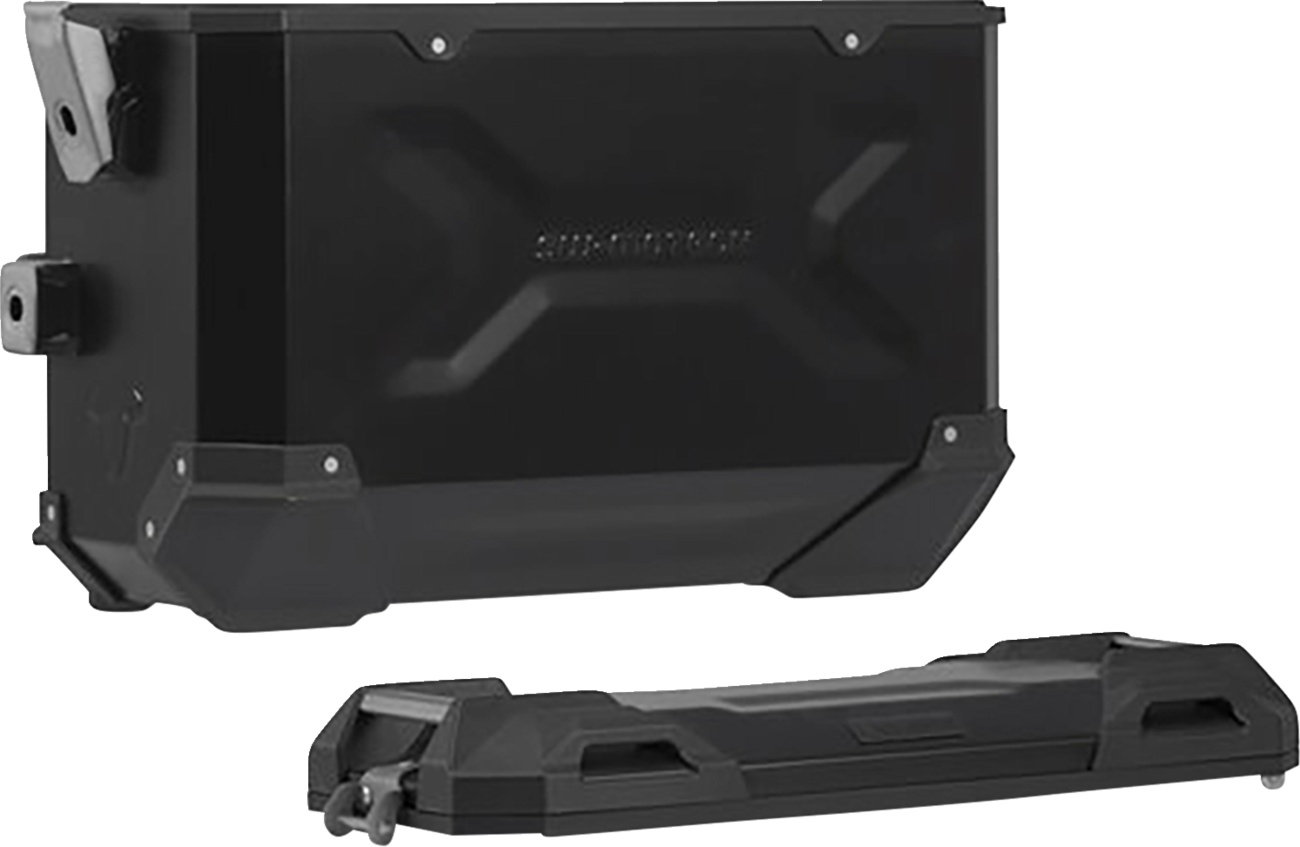 SW-MOTECH TRAX ADV Aluminum Case System - Black - Kawasaki Versys 1000 '18-'23 KFT.08.922.70101/B