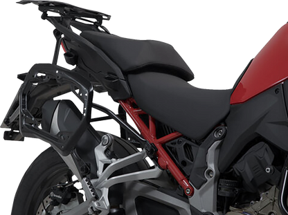 SW-MOTECH TRAX ADV Aluminum Case System - Silver - Ducati Multistrada V4 '21-'24 KFT.22.822.70200/S