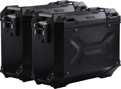 SW-MOTECH TRAX ADV Aluminum Case System - Black - Ducati Multistrada V4 '21-'24 KFT.22.822.70200/B