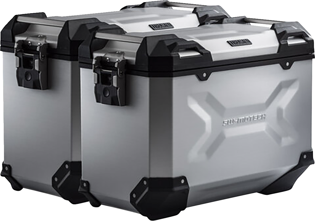 SW-MOTECH TRAX ADV Aluminum Case System - Silver - BMW F 900 '20-'24 KFT.07.949.70100/S