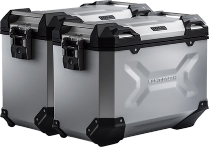 SW-MOTECH TRAX ADV Aluminum Case System - Silver - BMW F 900 '20-'24 KFT.07.949.70100/S
