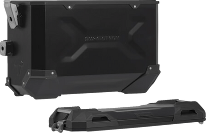SW-MOTECH TRAX ADV Aluminum Case System - Black - Ducati Multistrada V4 '21-'24 KFT.22.822.70300/B