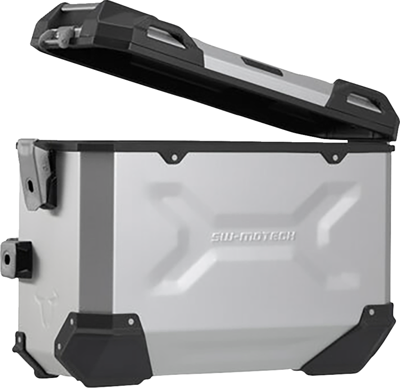 SW-MOTECH TRAX ADV Aluminum Case System - Silver - Ducati Multistrada V4 '21-'24 KFT.22.822.70300/S