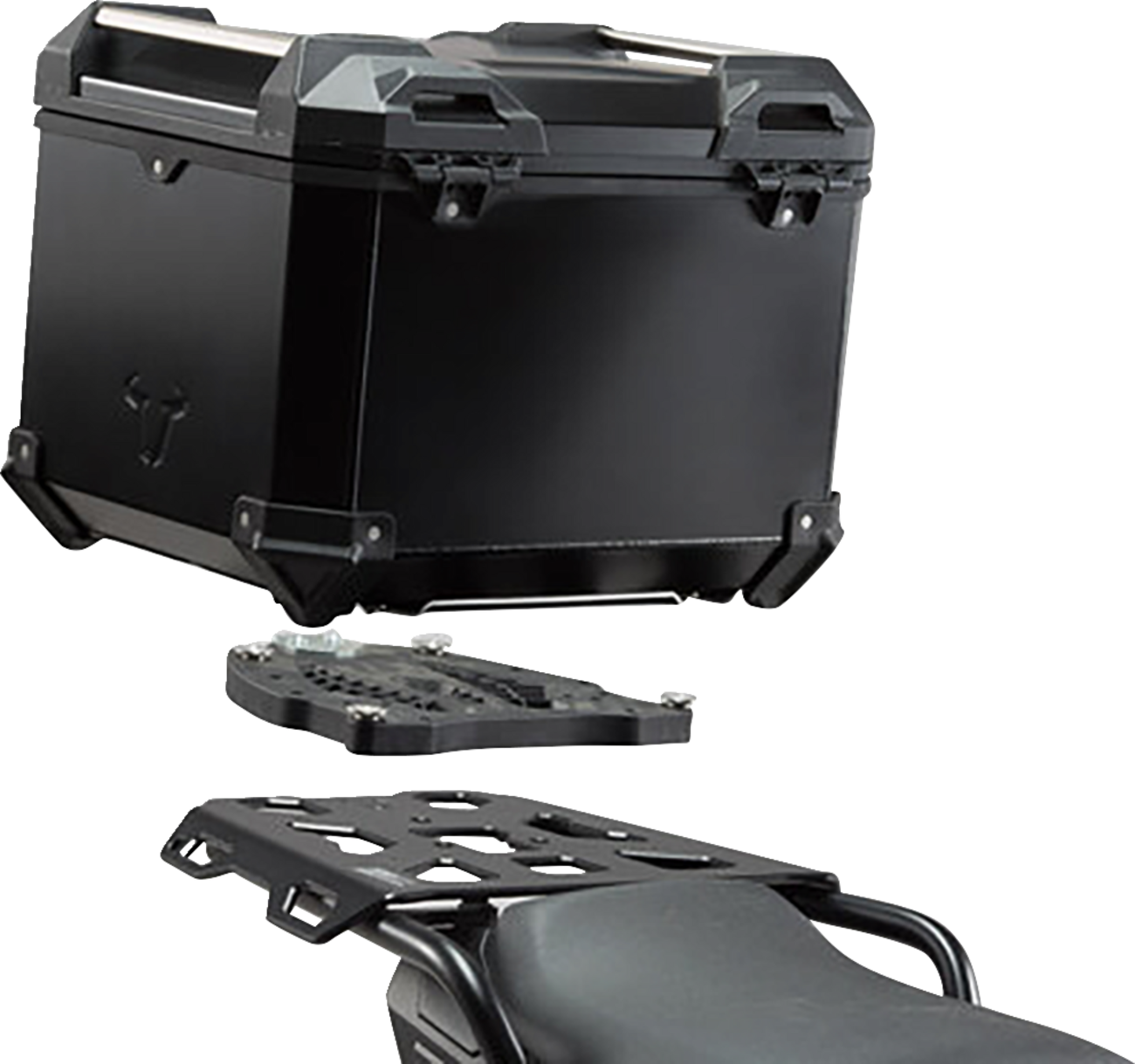SW-MOTECH TRAX ADV Top Case System - Black - Ducati Multistrada 1200/Hyperstrada 821/939 '10-'17 GPT.22.139.70000/B
