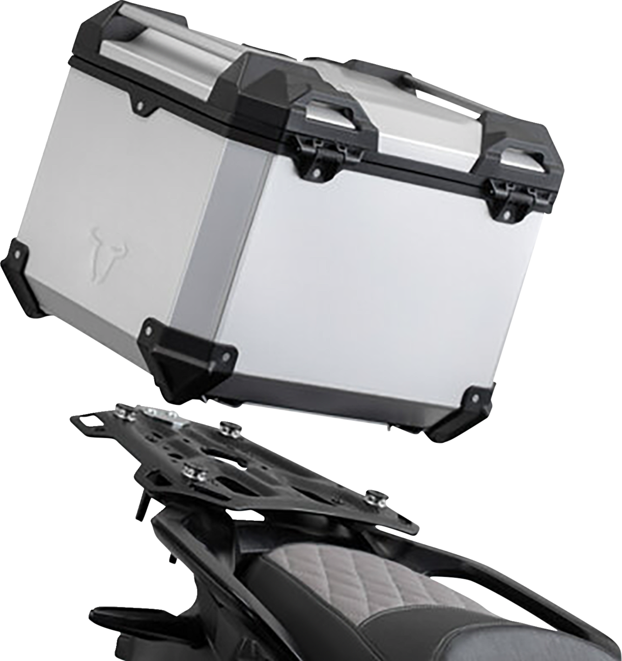 SW-MOTECH TRAX ADV Top Case System - Silver - BMW G310GS '17-'24 GPT.07.862.70000/S
