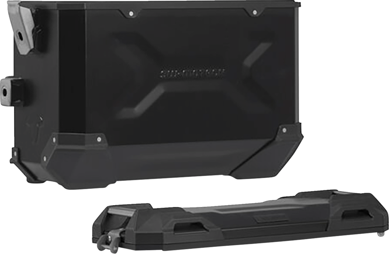 SW-MOTECH TRAX ADV Aluminum Case System - Black - Honda Africa Twin '19-'24 KFT.01.942.70001/B