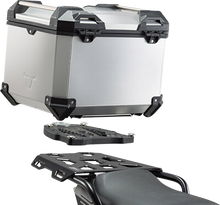 SW-MOTECH TRAX ADV Top Case System - Silver - BMW GPT.07.782.70100/S