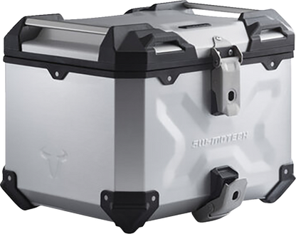 SW-MOTECH TRAX ADV Top Case System - Silver - BMW R1200GS/R1250GS '12-'23 GPT.07.782.70001/S
