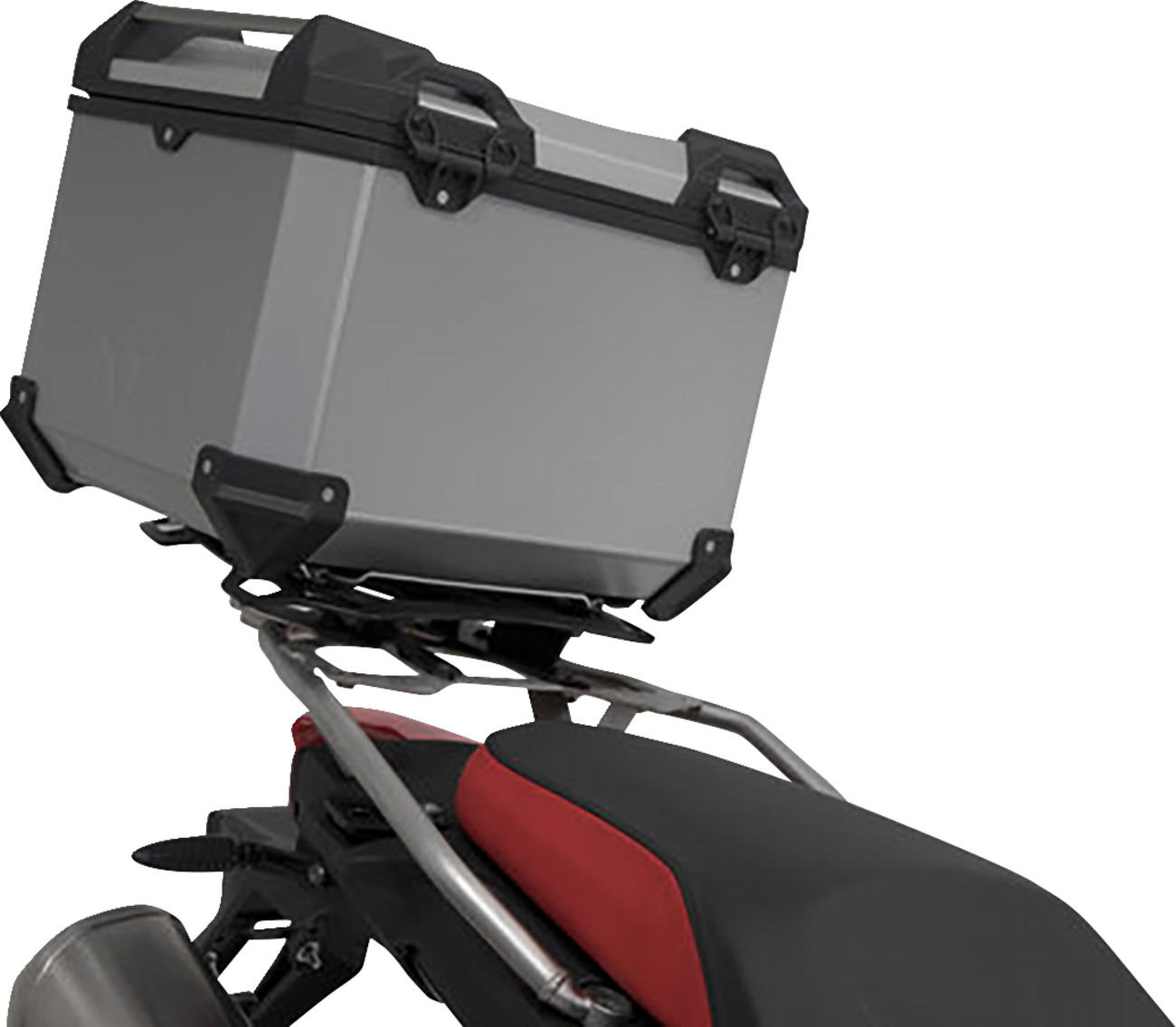 SW-MOTECH TRAX ADV Top Case System - Silver - BMW F750GS/F800GS/F850GS '18-'24 GPT.07.897.70000/S