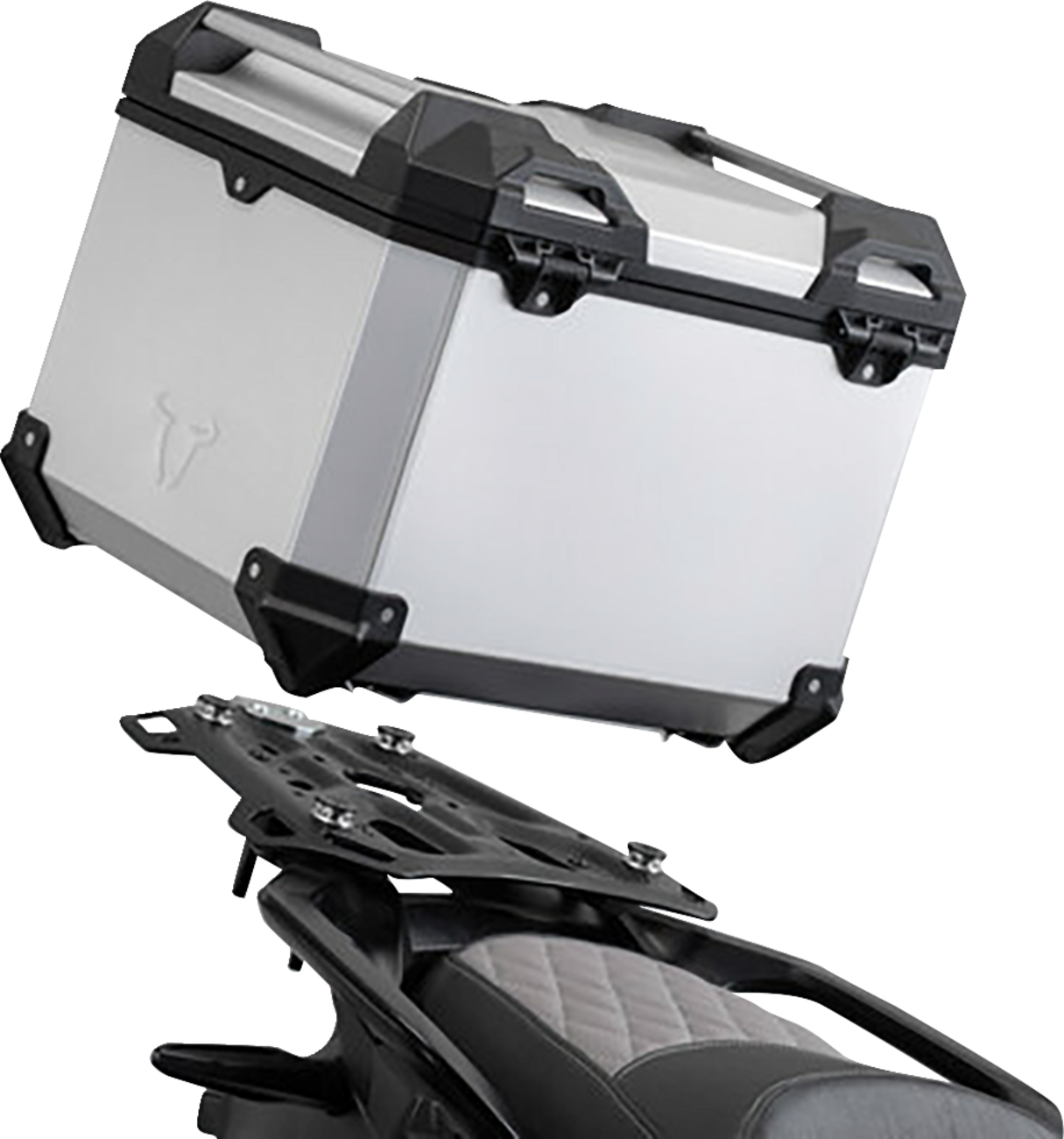 SW-MOTECH TRAX ADV Top Case System - Silver - Yamaha Super Tenere 1200 '10-'20 GPT.06.148.70001/S