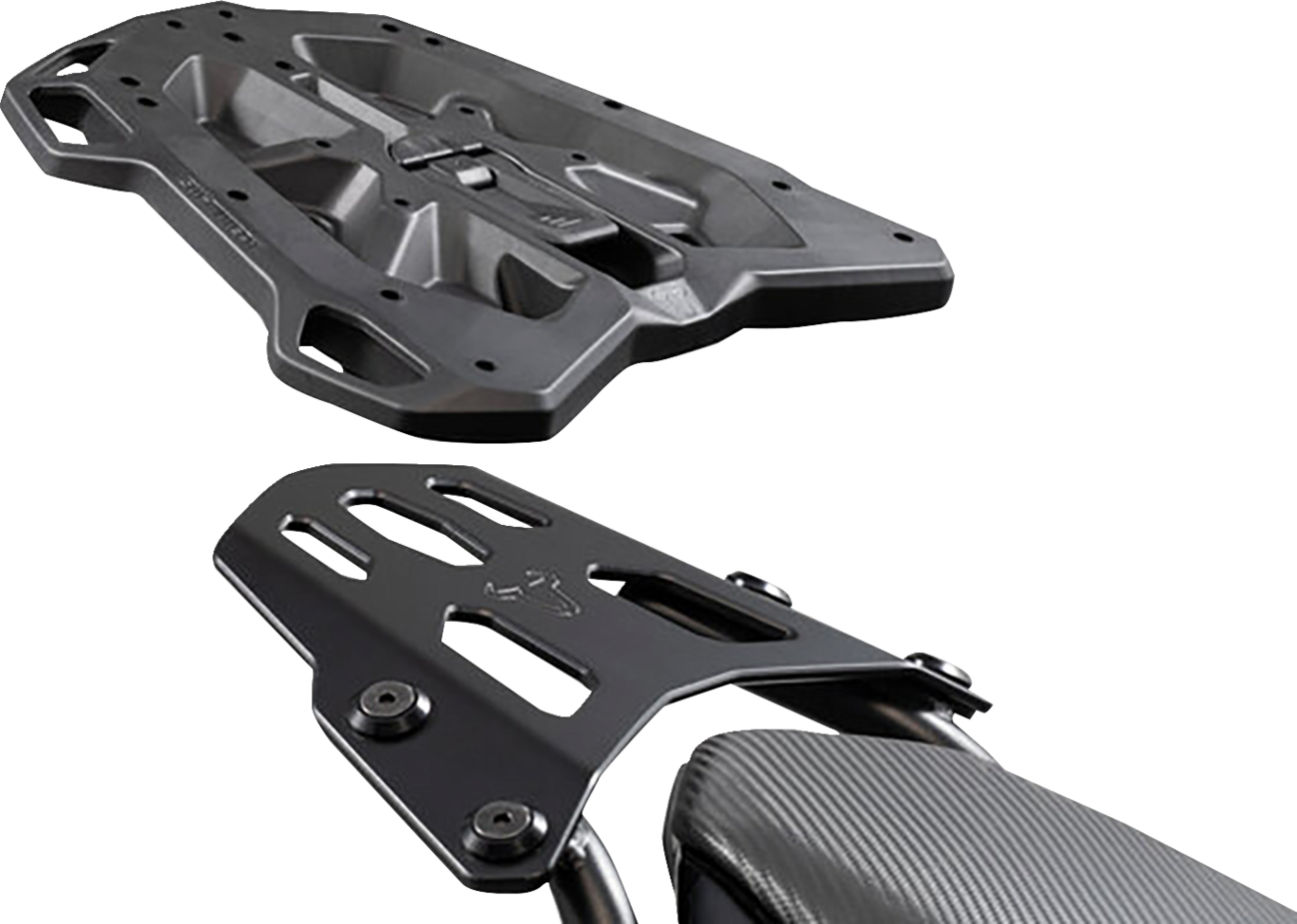 SW-MOTECH TRAX ADV Top Case System - Silver - Honda CB500/CBR500/NX500 '13-'24 GPT.01.373.70000/S