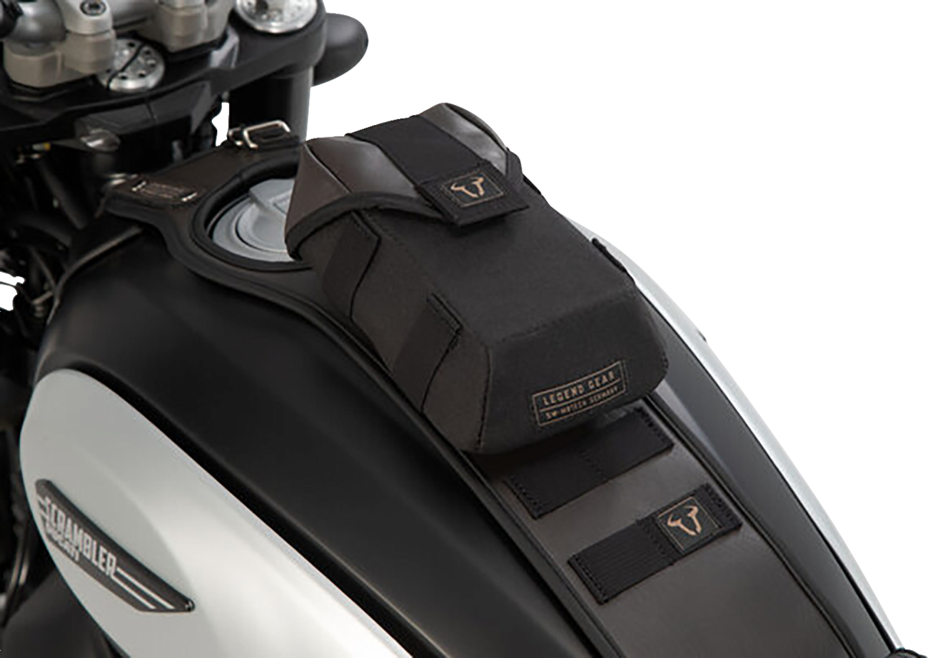 SW-MOTECH Legend Gear Tank Strap System - with LA1 Accessory Bag - BMW '14-'23 BC.TRS.07.512.50100