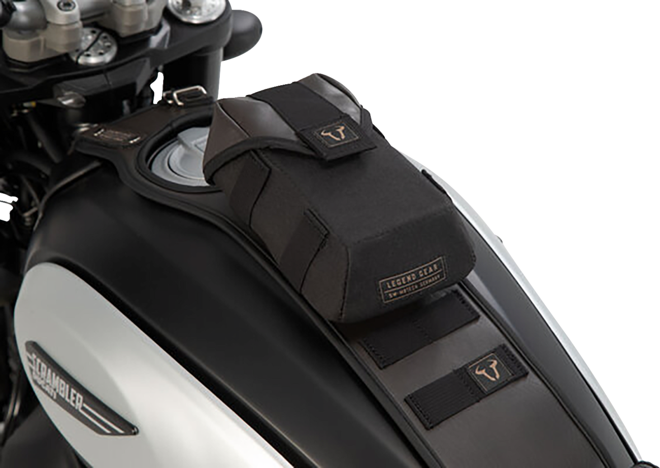 SW-MOTECH Legend Gear Tank Strap System - with LA1 Accessory Bag - Triumph '04-'16 BC.TRS.11.249.50100