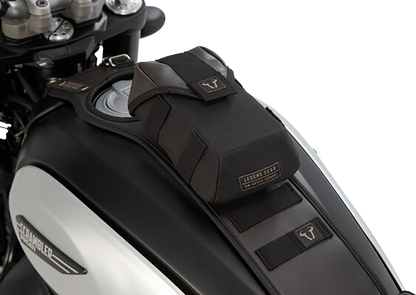 SW-MOTECH Legend Gear Tank Strap System - with LA1 Accessory Bag - Triumph '04-'16 BC.TRS.11.249.50100