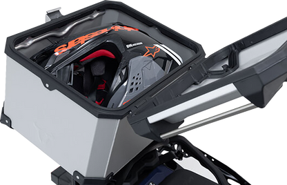 SW-MOTECH TRAX ADV Top Case System - Silver - Yamaha Tracer 9 GT '21-'24 GPT.06.921.70000/S