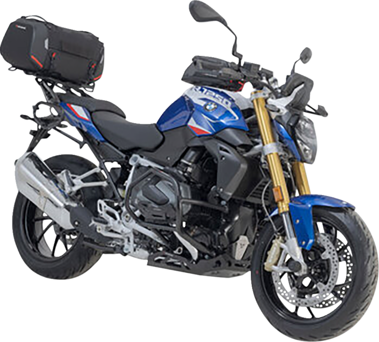 SW-MOTECH Rackpack Tail Bag System - Black - BMW R1200/R1250 '14-'24 GPT.07.573.30000
