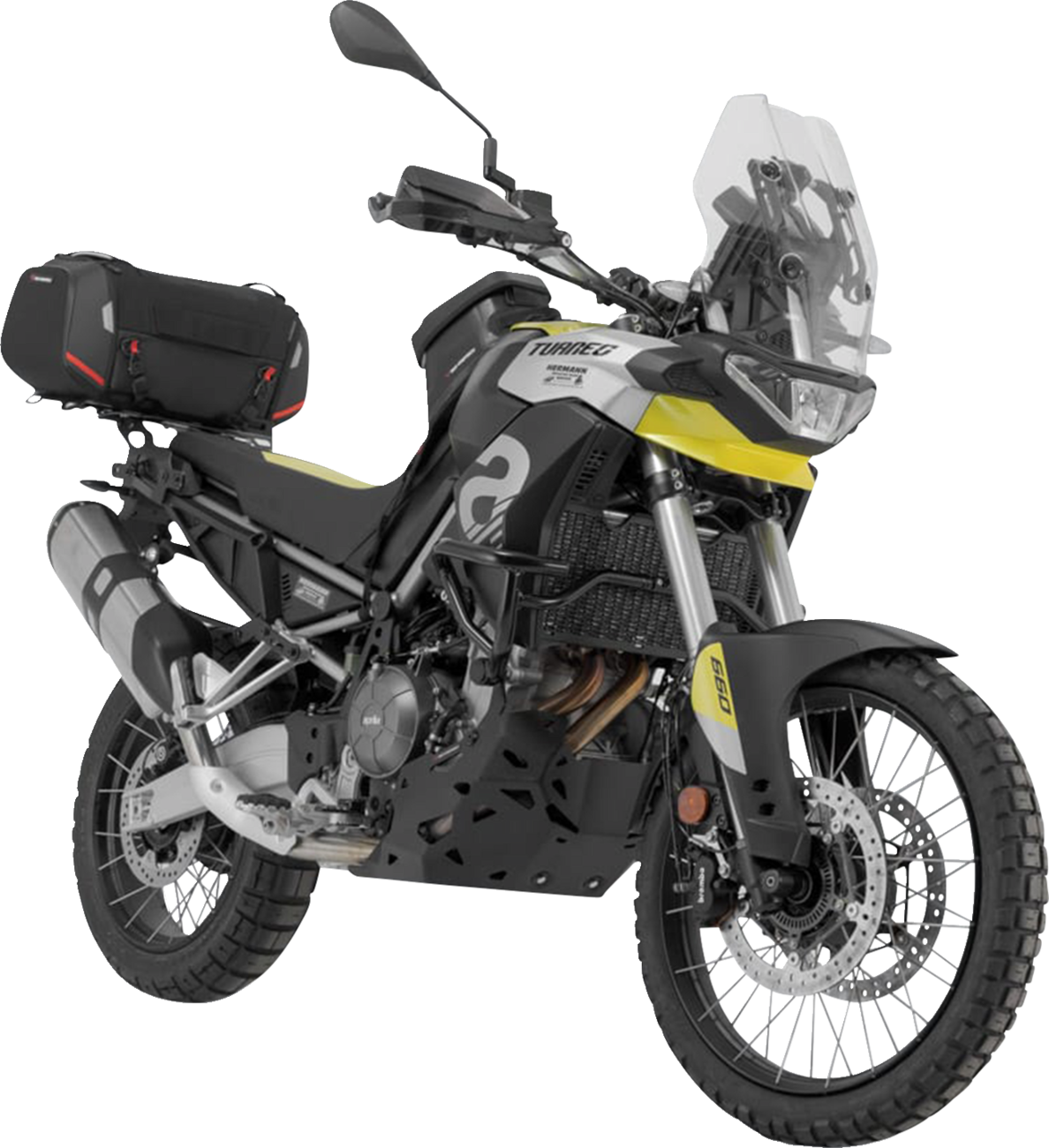SW-MOTECH Rackpack Tail Bag System - Black - Aprilia Tuareg 660 '22-'24 GPT.13.849.30000