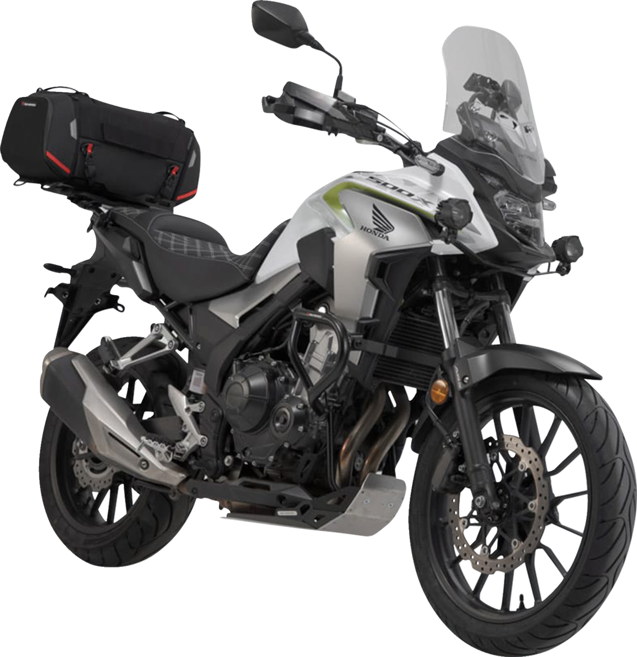 SW-MOTECH Rackpack Tail Bag System - Black - Honda CB500/CBR500/NX500 '13-'24 GPT.01.373.30000