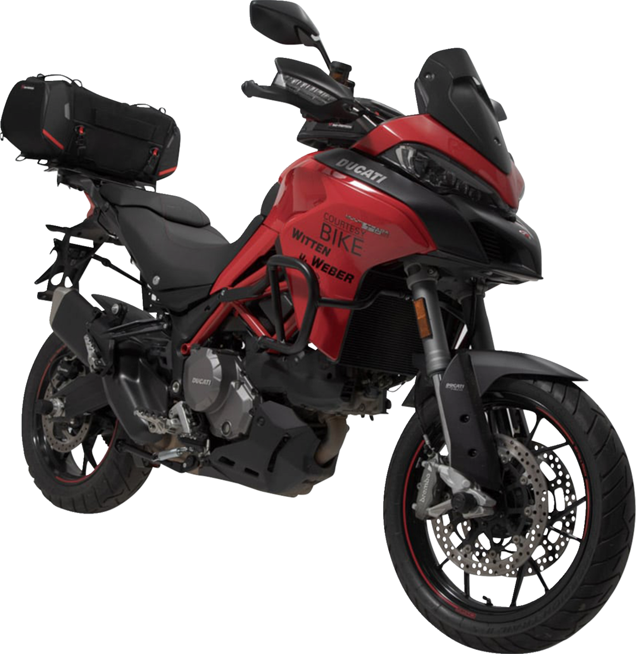 SW-MOTECH Rackpack Tail Bag System - Black - Ducati Multistrada 950/1200/1260/V2 '16-'24 GPT.22.892.30000