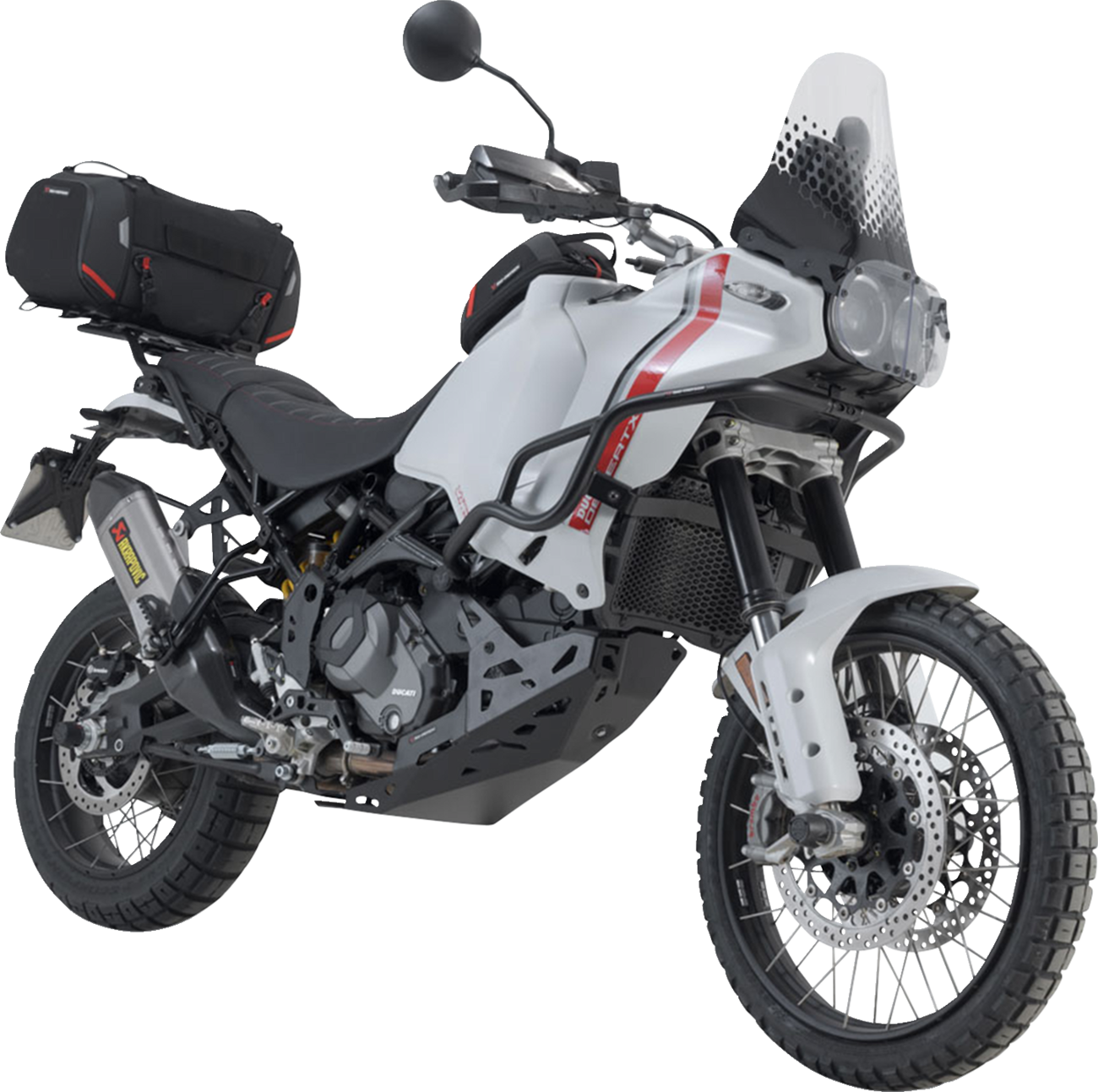 SW-MOTECH Rackpack Tail Bag System - Black - Ducati DesertX '22-'24 GPT.22.995.30000