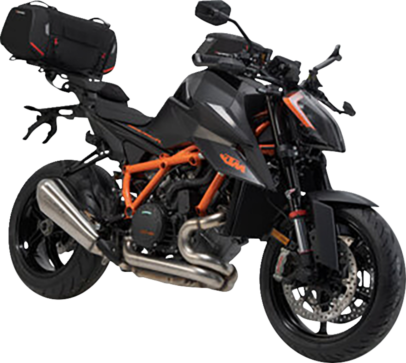 SW-MOTECH Rackpack Tail Bag System - Black - KTM Super Duke R 1290/1390 '19-'24 GPT.04.915.30000