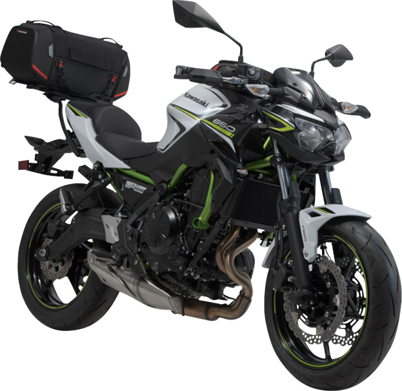 SW-MOTECH Rackpack Tail Bag System - Black - Kawasaki Ninja 650/Z650 '16-'24 GPT.08.866.30000