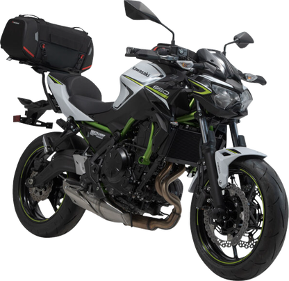 SW-MOTECH Rackpack Tail Bag System - Black - Kawasaki Ninja 650/Z650 '16-'24 GPT.08.866.30000