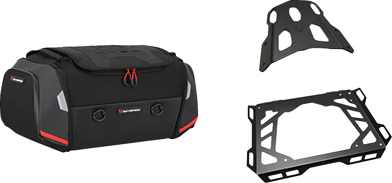 SW-MOTECH Rackpack Tail Bag System - Black - KTM Duke 125/390 '17-'23 GPT.04.882.30000