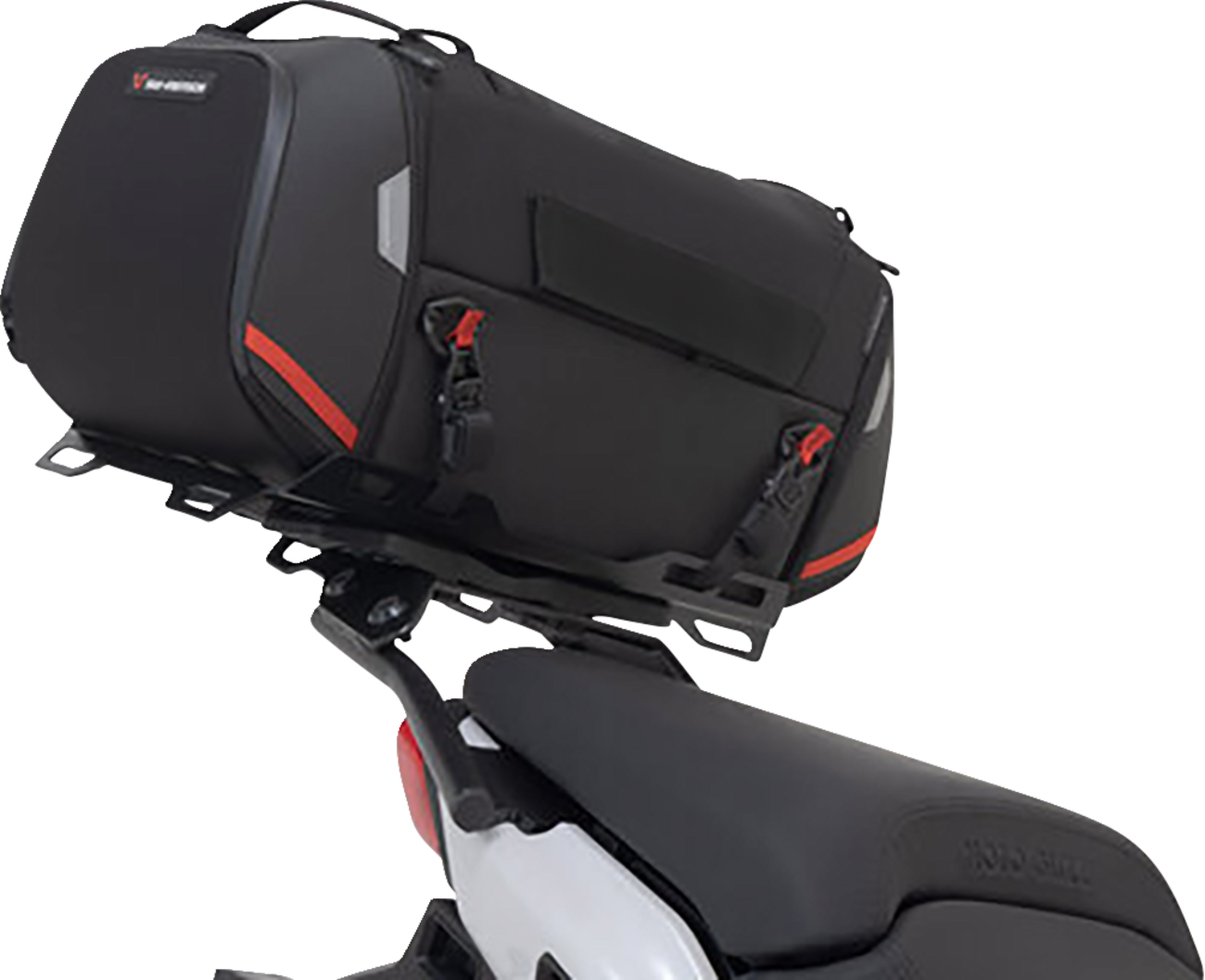 SW-MOTECH Rackpack Tail Bag System - Black - Moto Guzzi V100 Mandello '22-'23 GPT.17.038.30000